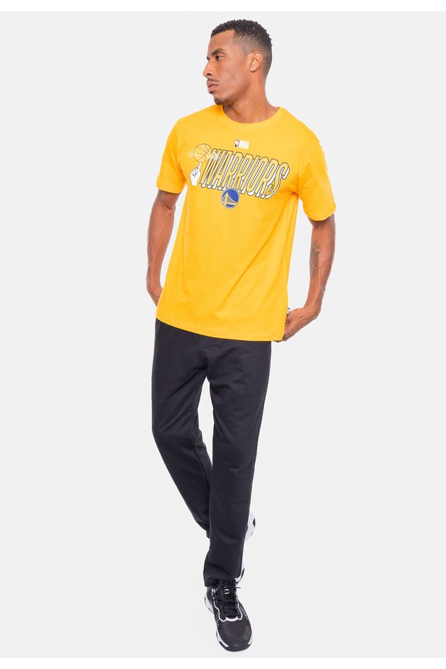 Camiseta-NBA-Hand-On-Ball-Golden-State-Warriors-Amarela-Cadmium