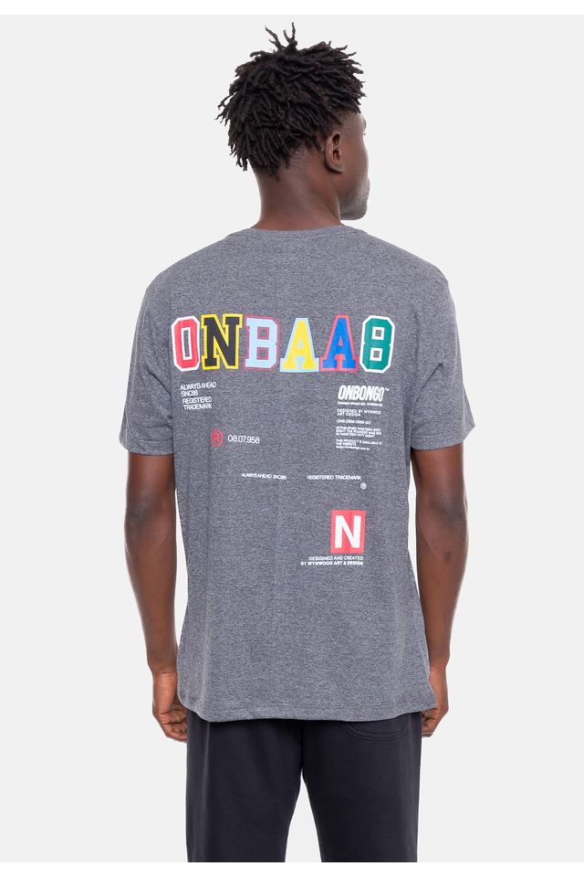 Camiseta-Onbongo-Cool-Grafite-Mescla