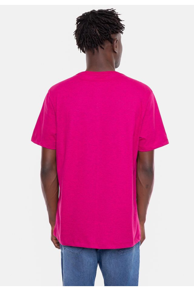 Camiseta-Onbongo-Fashion-Basic-Dark-Pink-Neon-Mescla