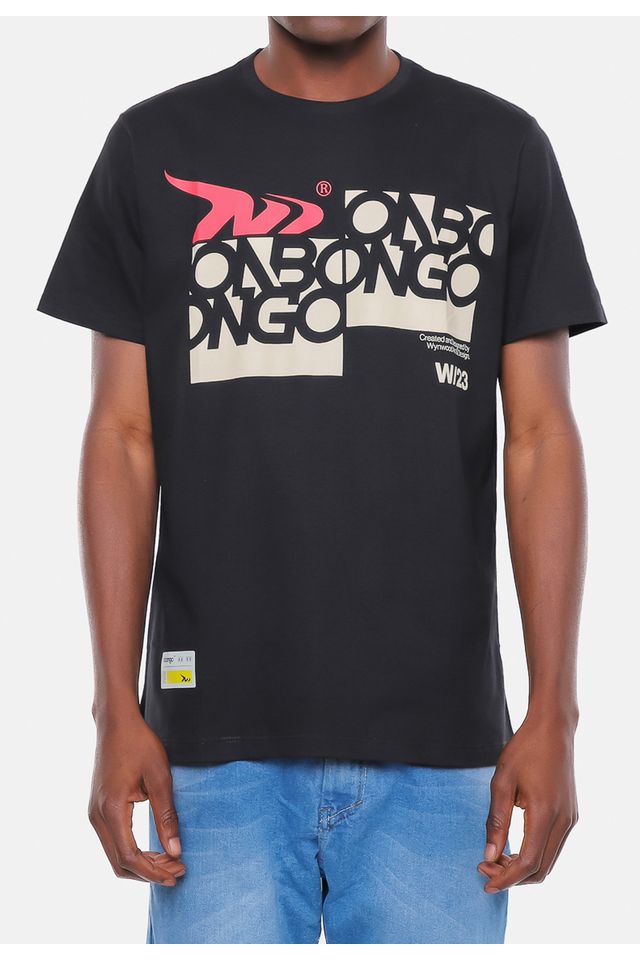 Camiseta-Onbongo-Dark-Preta