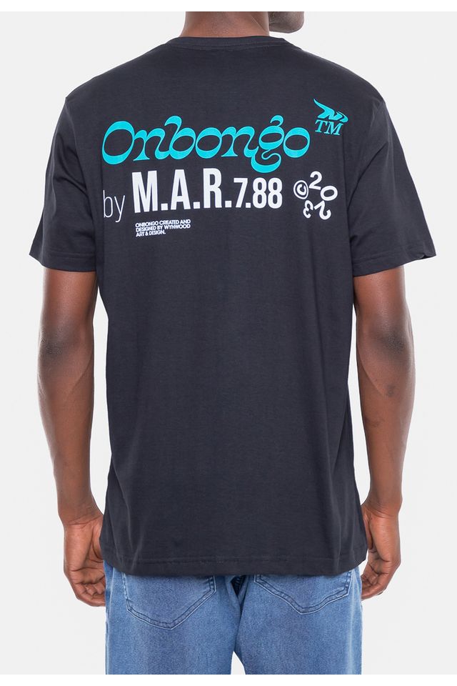 Camiseta-Onbongo-Beach-Preta