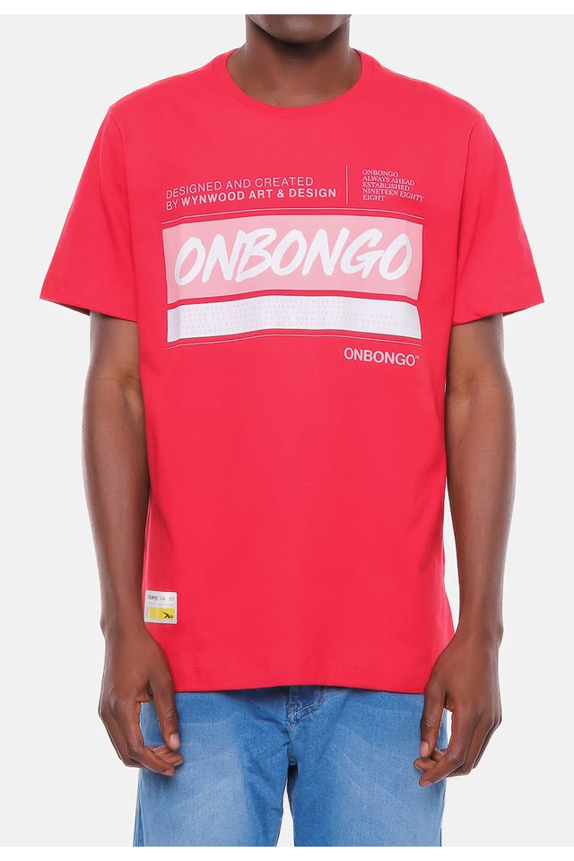 Camiseta-Onbongo-Way-Vermelha-Dalila