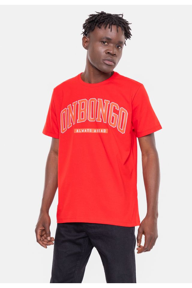 Camiseta-Onbongo-Ahead-Vermelha