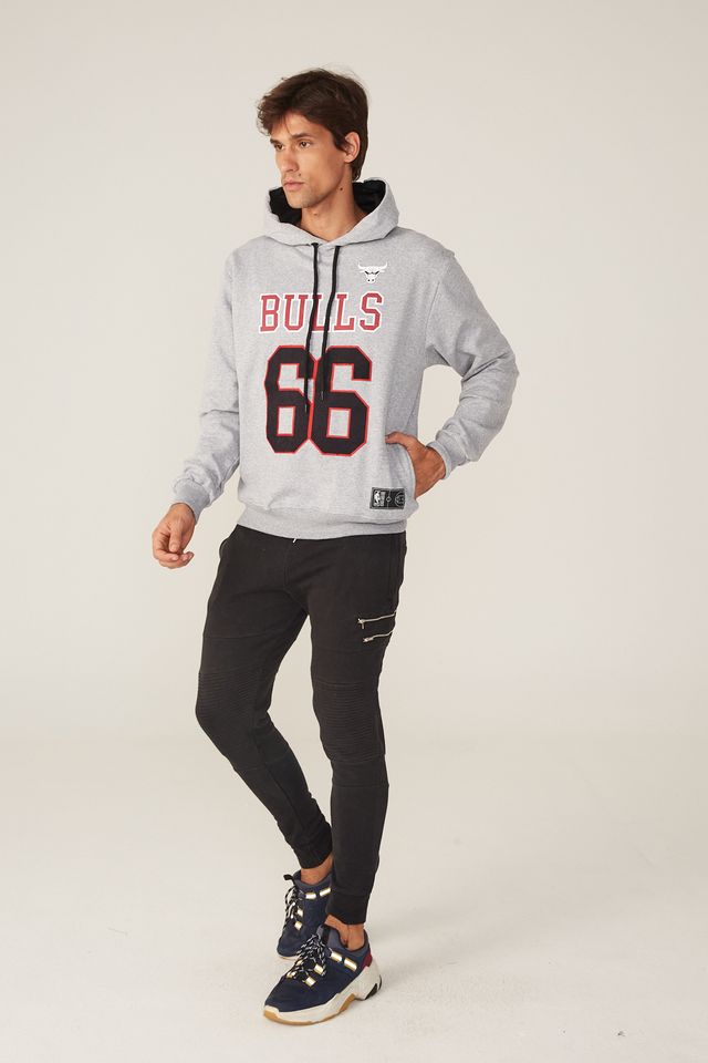 Blusa de frio sales masculina chicago bulls