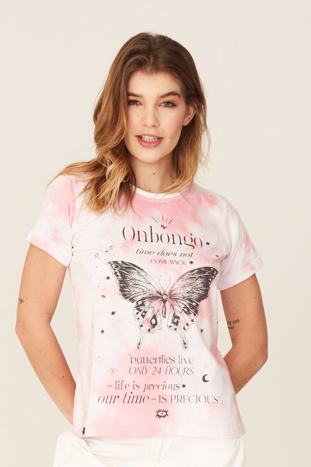 Camiseta-Onbongo-Feminina-Estampada-Rosa