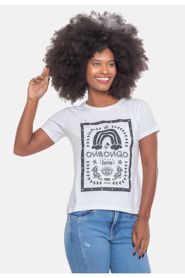 Camiseta-Onbongo-Feminina-Flag-Branca