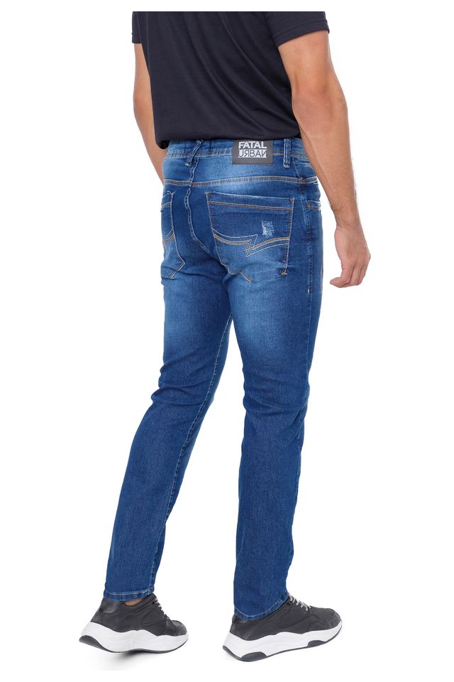 Calca-Jeans-Fatal-Slim-Azul