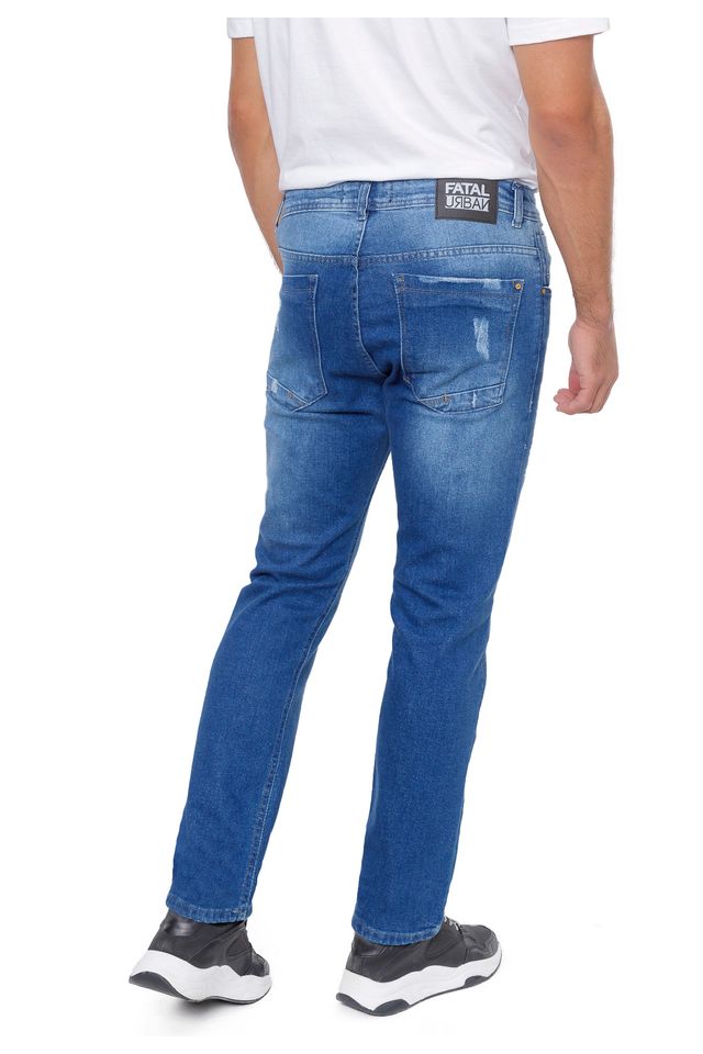 Calca-Jeans-Fatal-Slim-Azul
