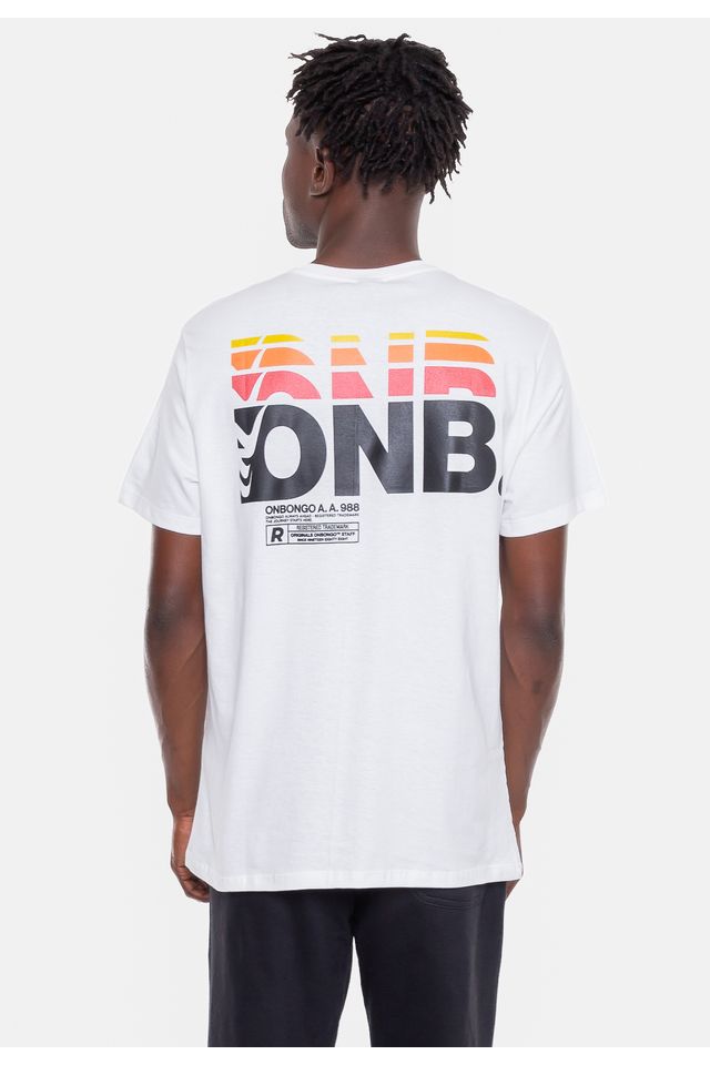 Camiseta-Onbongo-Lettering-Branca