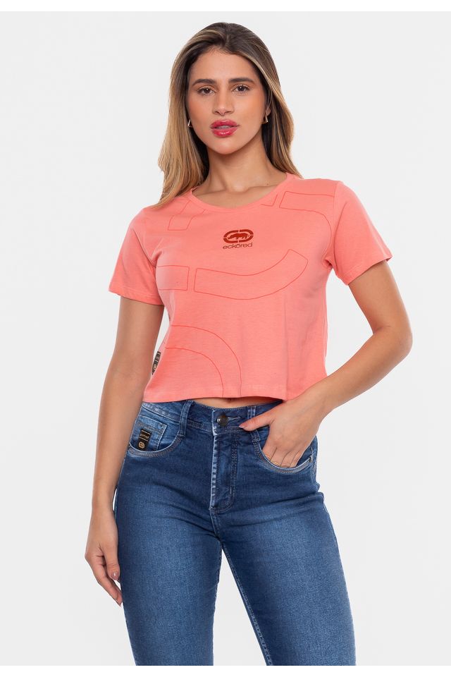 Camiseta-Ecko-Feminina-Estampada-Coral