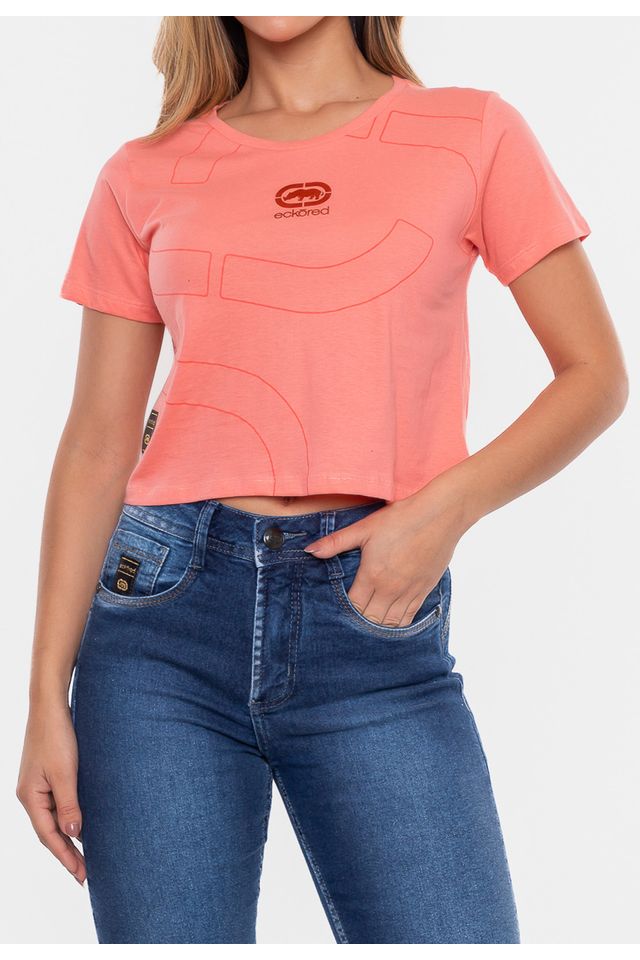 Camiseta-Ecko-Feminina-Estampada-Coral