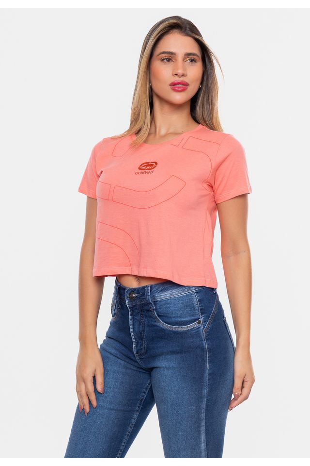 Camiseta-Ecko-Feminina-Estampada-Coral