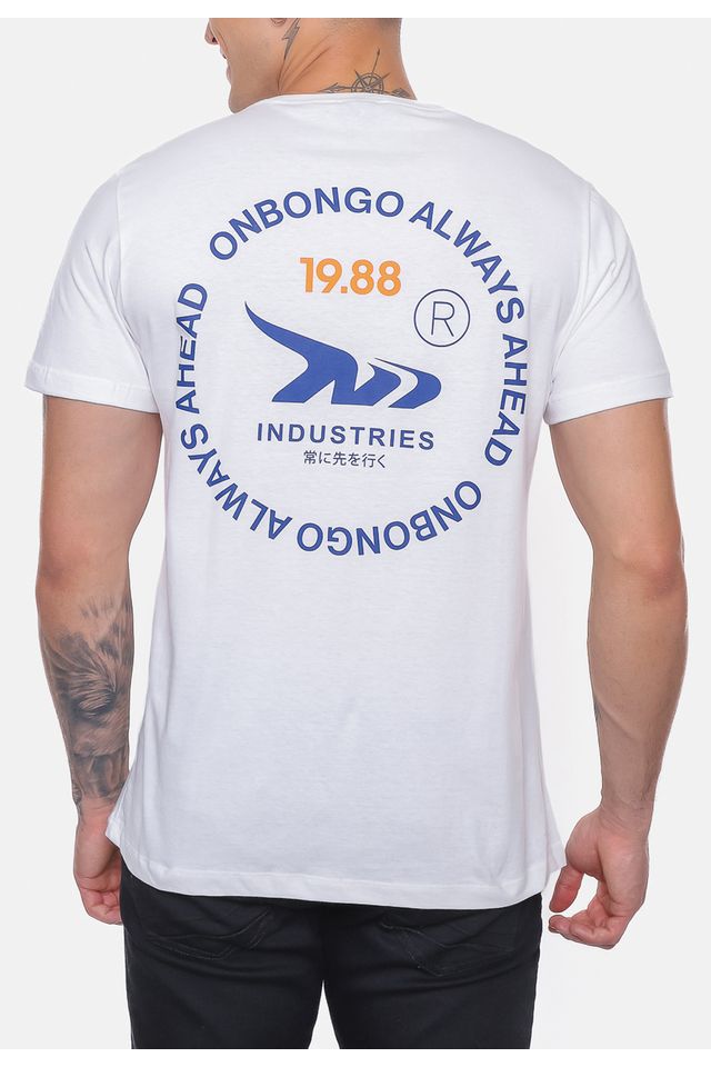 Camiseta-Onbongo-Ahead-Branca