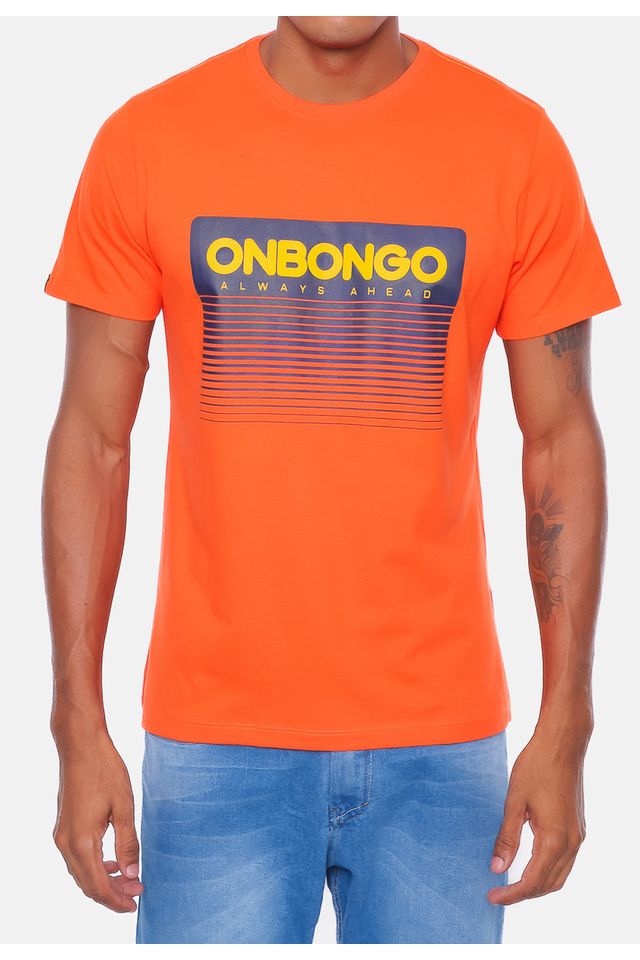 Camiseta-Onbongo-Fade-Tangerina