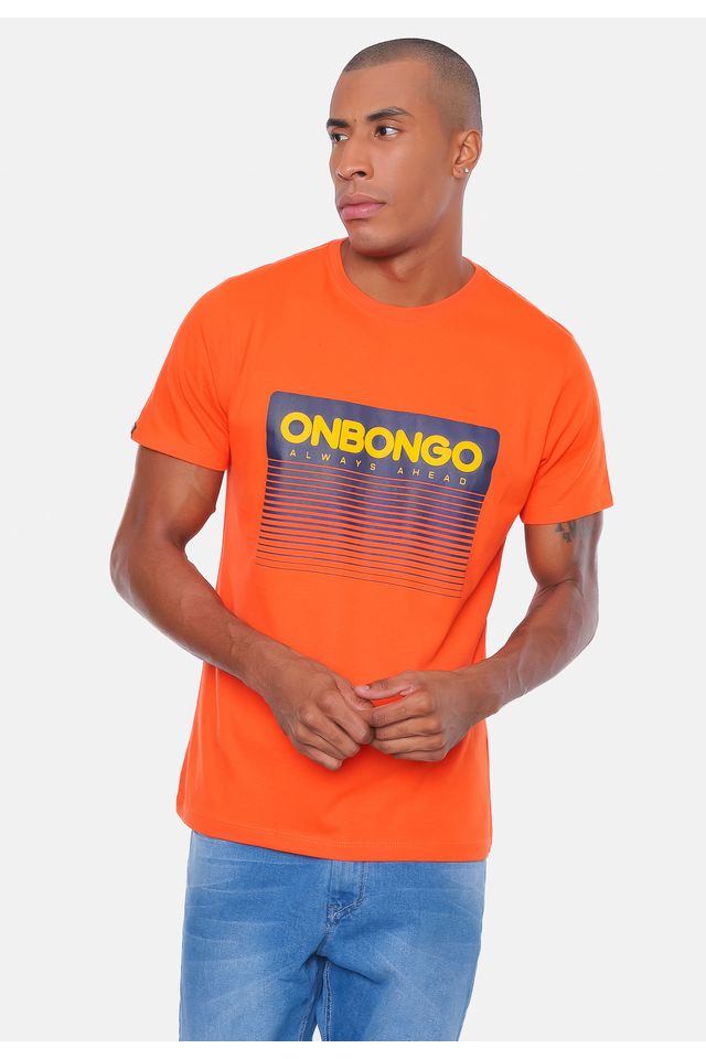Camiseta-Onbongo-Fade-Tangerina