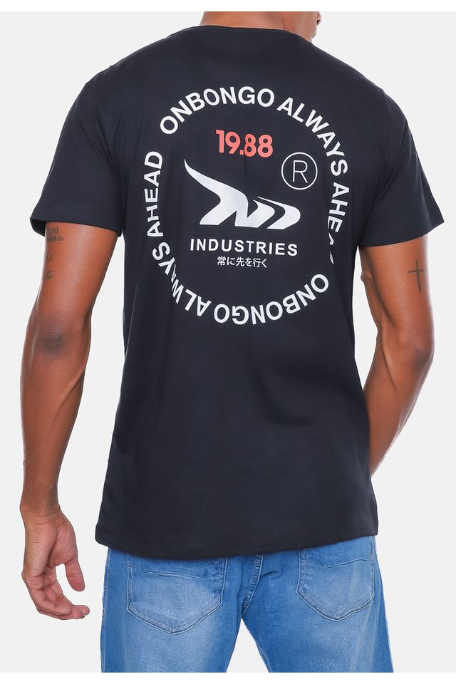 Camiseta-Onbongo-Ahead-Preta