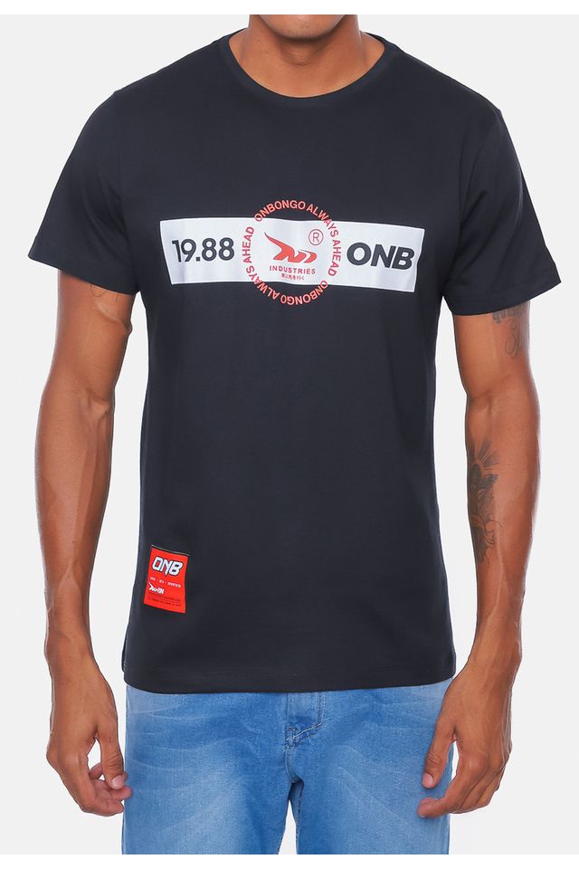 Camiseta-Onbongo-Ahead-Preta