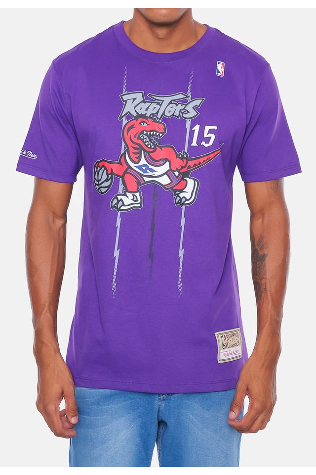 Camiseta Toronto Raptors Roxa