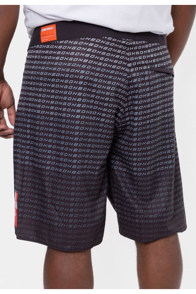 Boardshort-Onbongo-Plus-Size-Will-Preto-Com-Cinza