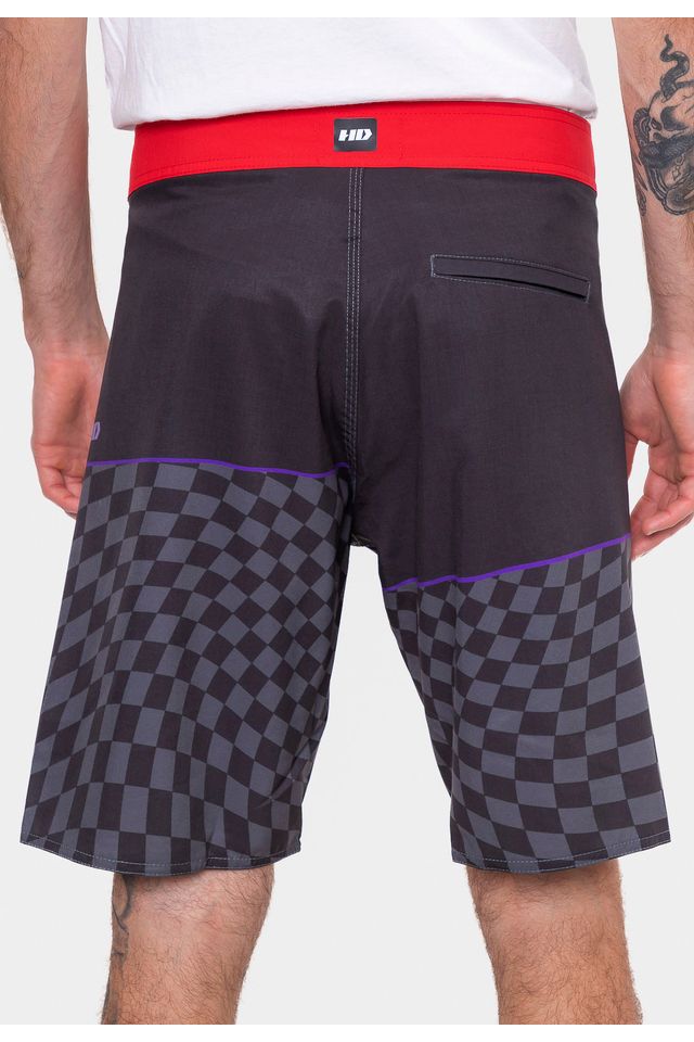 Boardshort-HD-Geometric-Vermelho