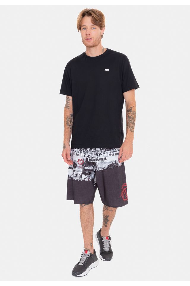 Boardshort-HD-Anarchy-Preto-Com-Vermelho