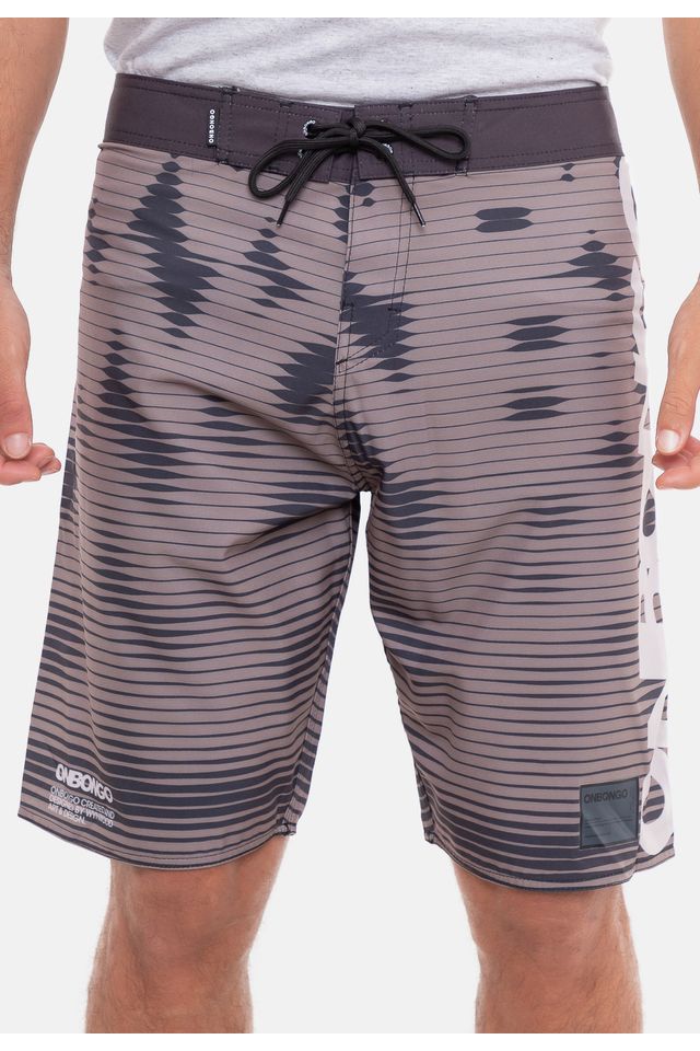 Boardshort-Onbongo-Trek-Sublimado-Preto