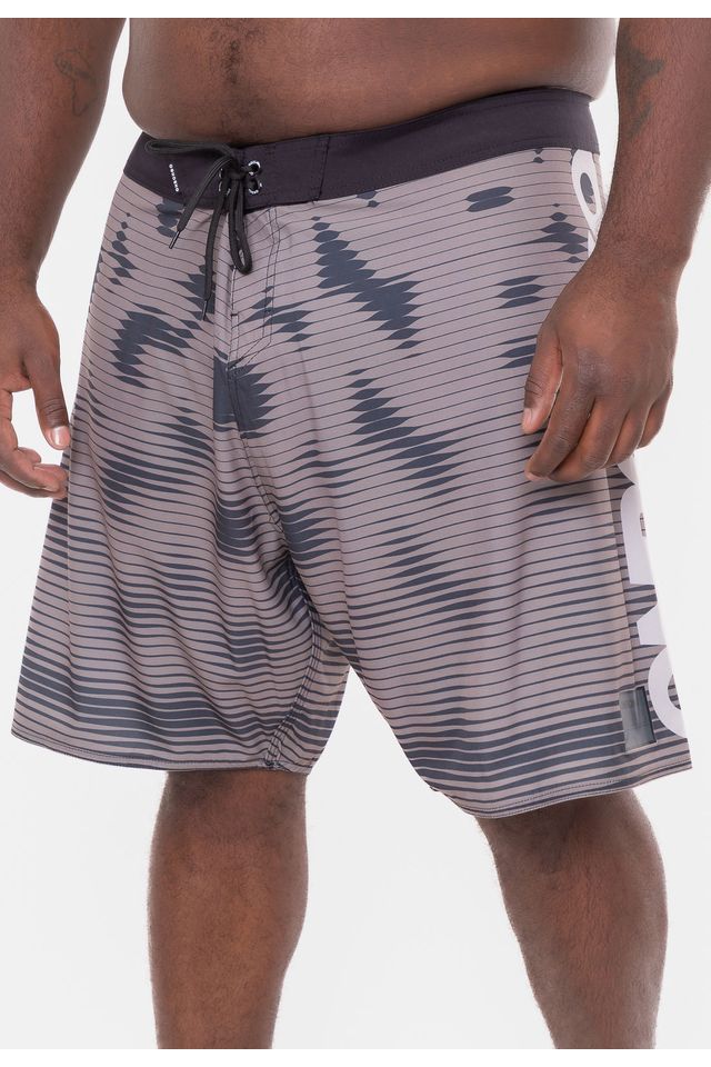 Boardshort-Onbongo-Art-Sublimado-Preto