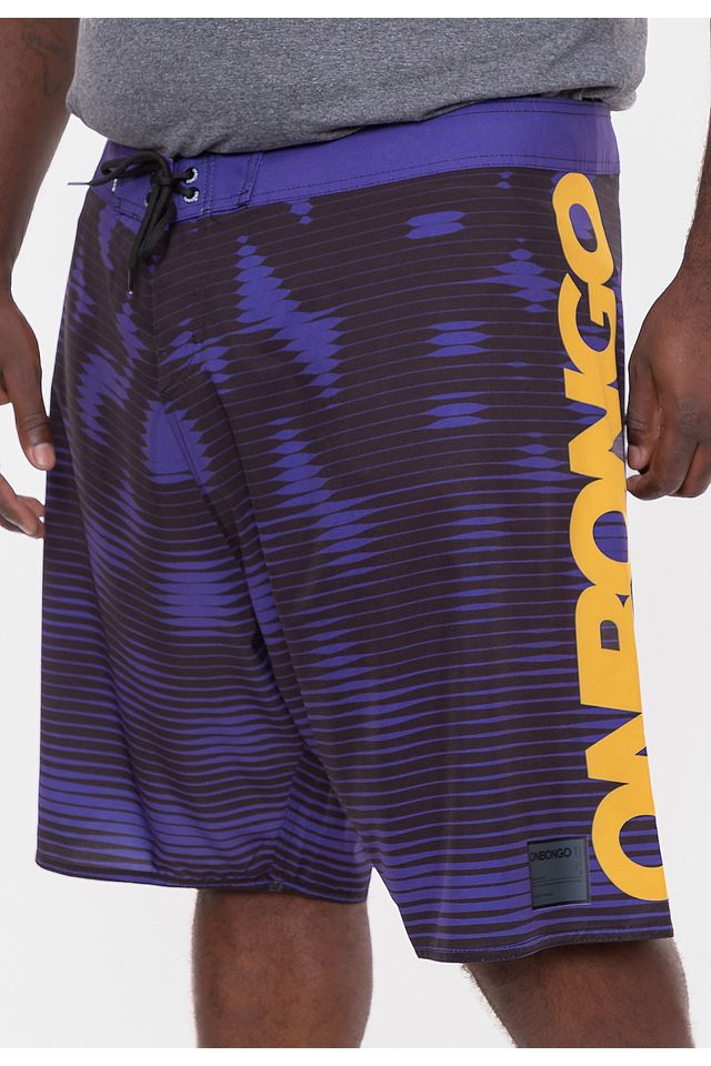 Boardshort-Onbongo-Art-Sublimado-Roxo