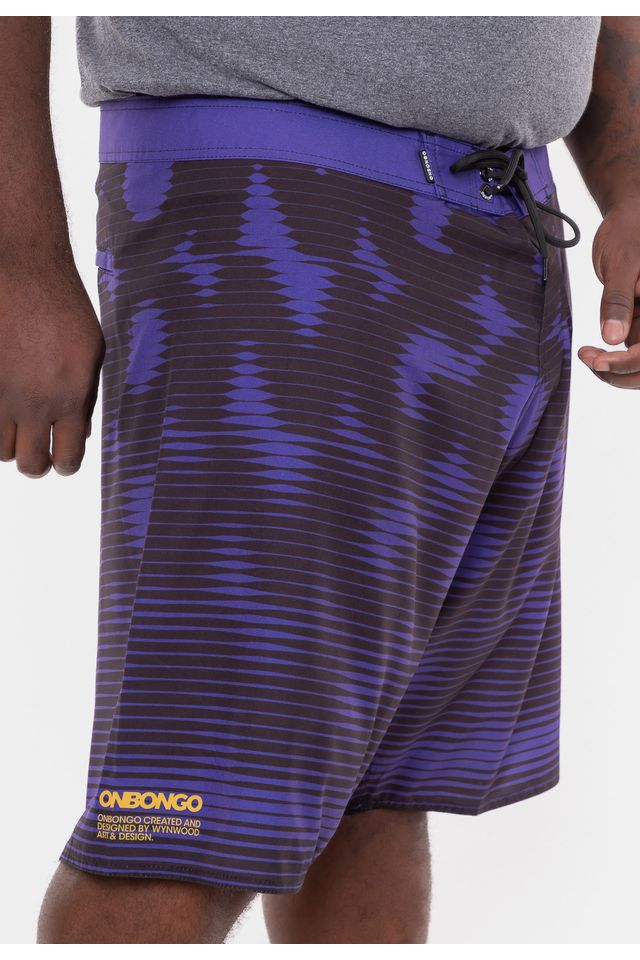 Boardshort-Onbongo-Art-Sublimado-Roxo