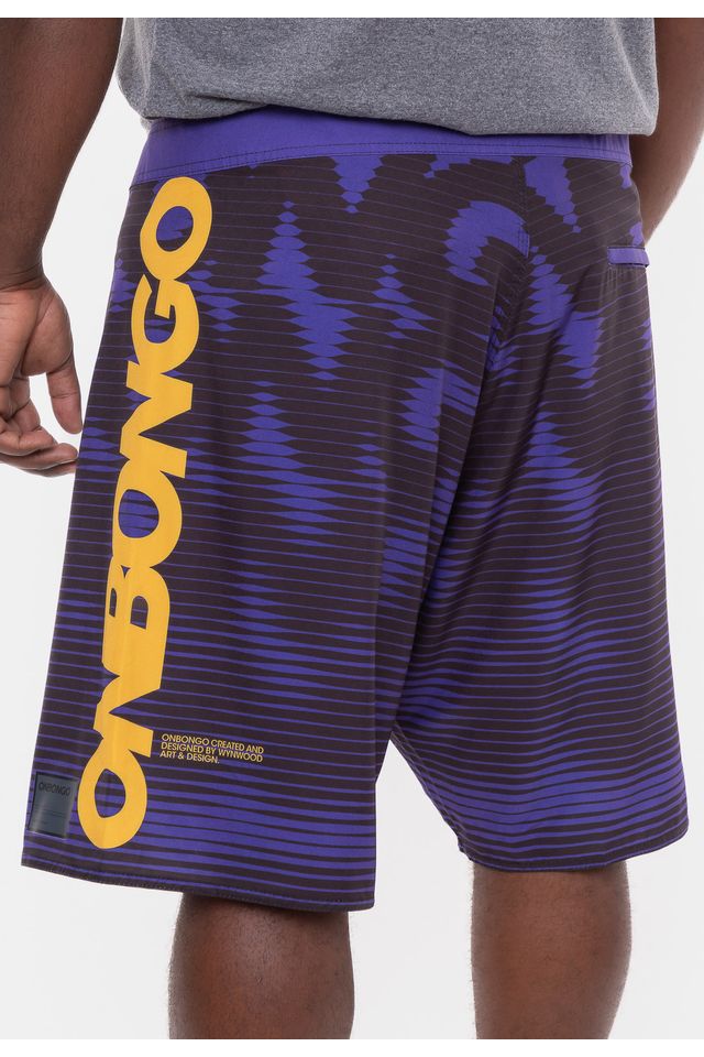 Boardshort-Onbongo-Art-Sublimado-Roxo