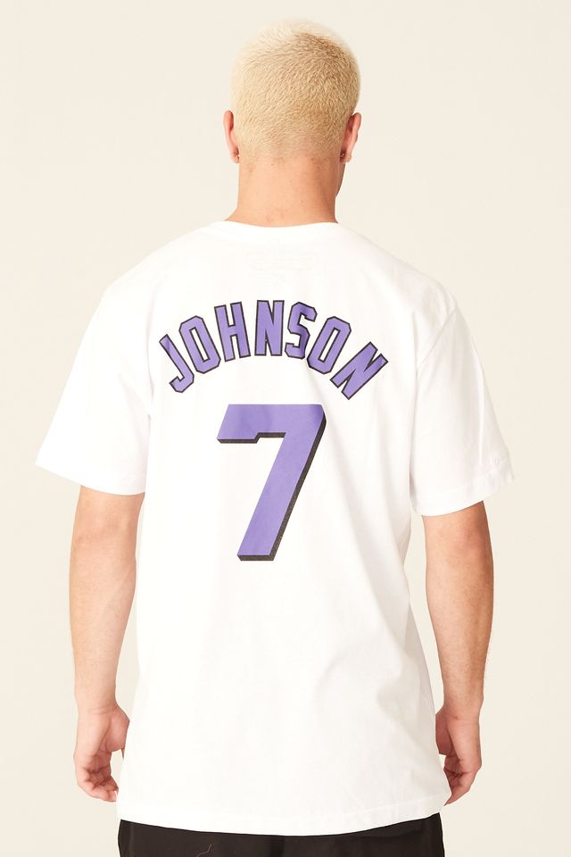 Camiseta-Mitchell---Ness-Estampada-Phoenix-Suns-Cameron-Johnson-Branca