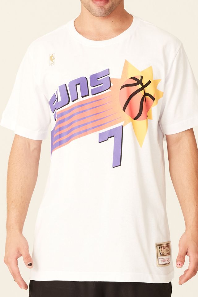 Camiseta-Mitchell---Ness-Estampada-Phoenix-Suns-Cameron-Johnson-Branca