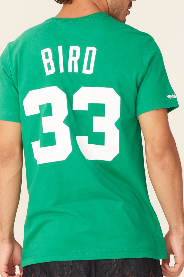 Camiseta boston celtics larry bird hot sale