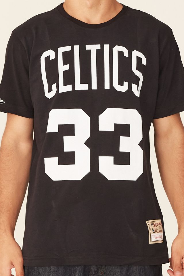 Camiseta-Mitchell---Ness-Especial-Boston-Celtics-Larry-Bird-Preta