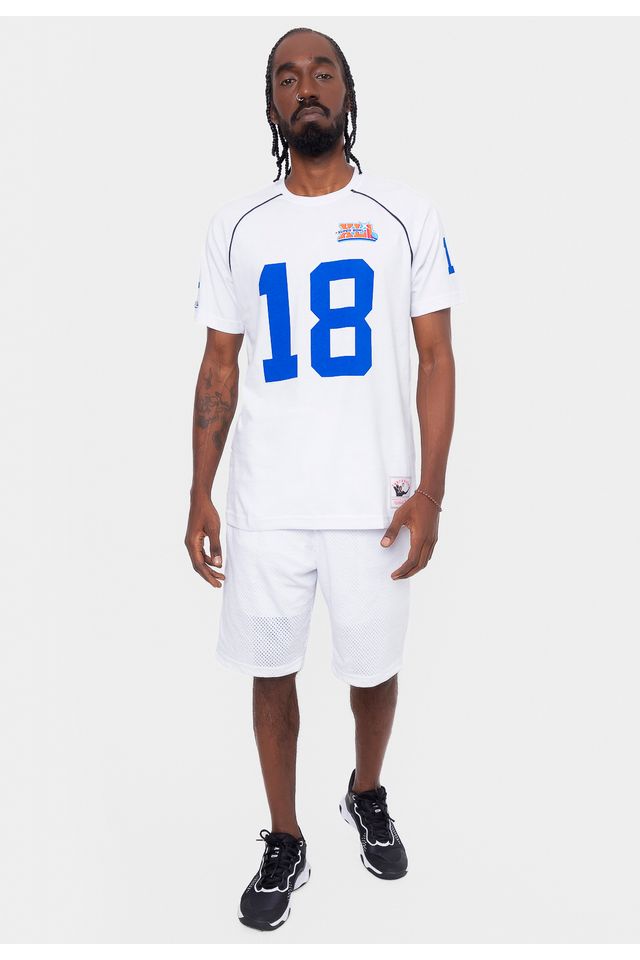 Camiseta-Mitchell---Ness-NFL-Especial-Indianapolis-Colts-Peyton-Manning-Branca