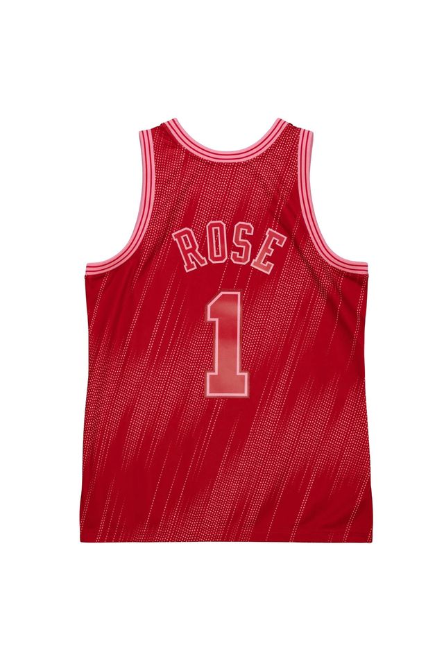 Regata-Mitchell---Ness-NBA-Monochrome-Swingman-Jersey-Chicago-Bulls-Derrick-Rose-2008-09-Vermelha