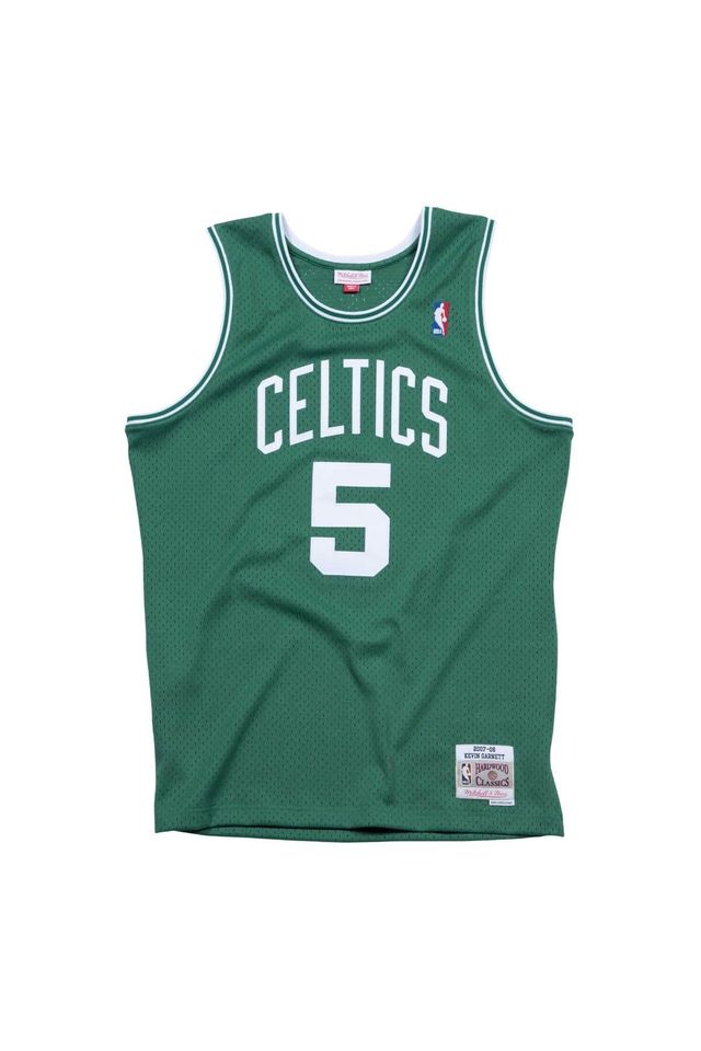 Regata-Mitchell---Ness-NBA-Swingman-Jersey-Boston-Celtics-Road-2007-08-Kevin-Garnett-Verde