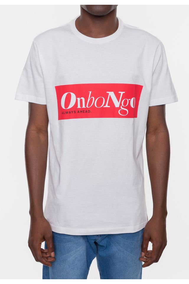 Camiseta-Onbongo-Letterring-Branca