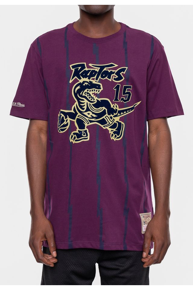 Camiseta Toronto Raptors Roxa