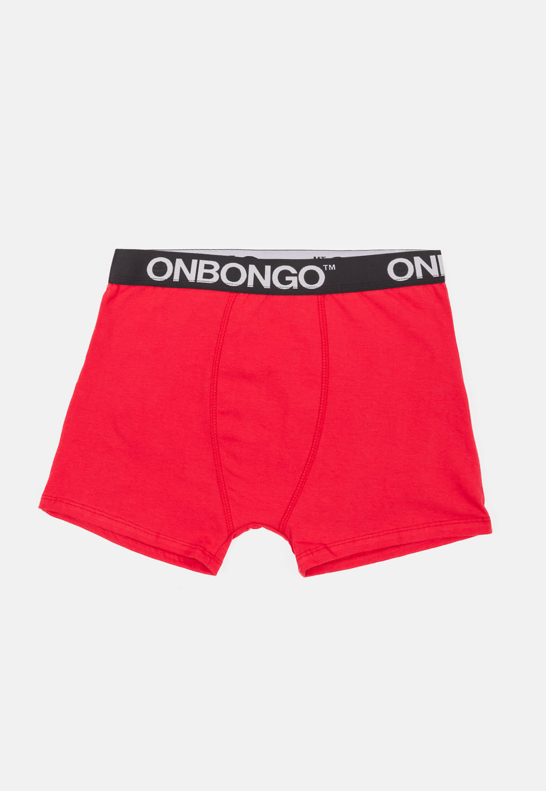 Cueca Onbongo Boxer Lisa Vermelha - OnbongoBr