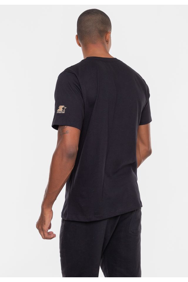 Camiseta-Starter-Estampada-Preta Camiseta-Starter-Estampada-Preta