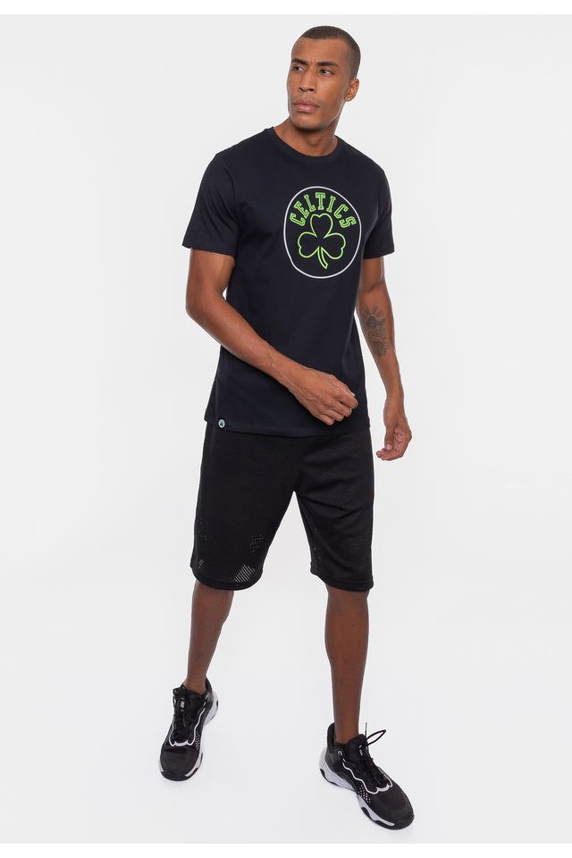 Camiseta-NBA-Logo-Sign-Boston-Celtics-Preta
