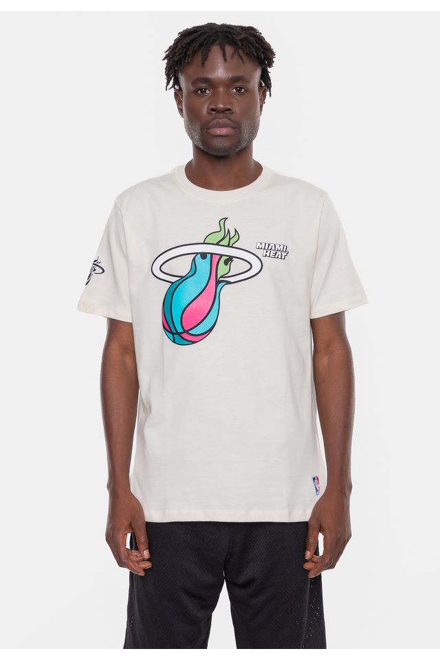 Camiseta-NBA-Sneakers-Miami-Heat-Off-White