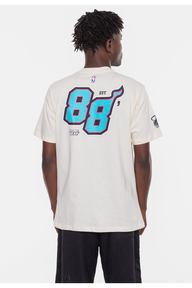 Camiseta-NBA-Sneakers-Miami-Heat-Off-White