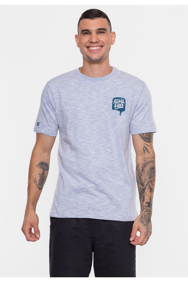 Camiseta-HD-Aloha-Cinza-Com-Azul