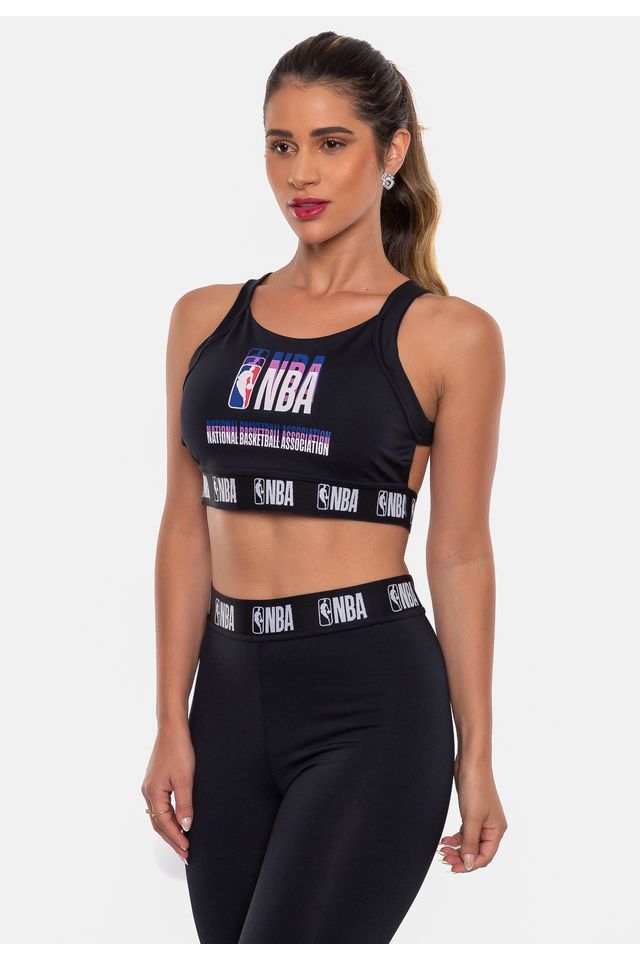 Top-NBA-Feminino-Neon-Logo-Preta-Sandy