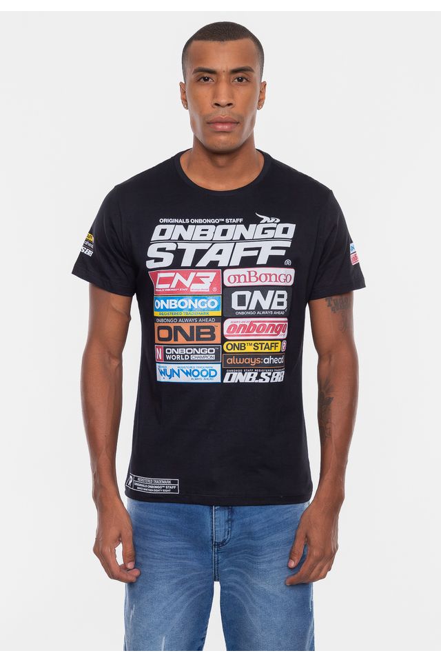 Camiseta-Onbongo-Staff-Trove-Preta