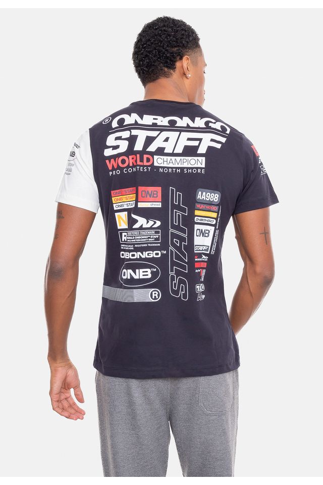Camiseta-Onbongo-Staff-Especial-Clash-Preta
