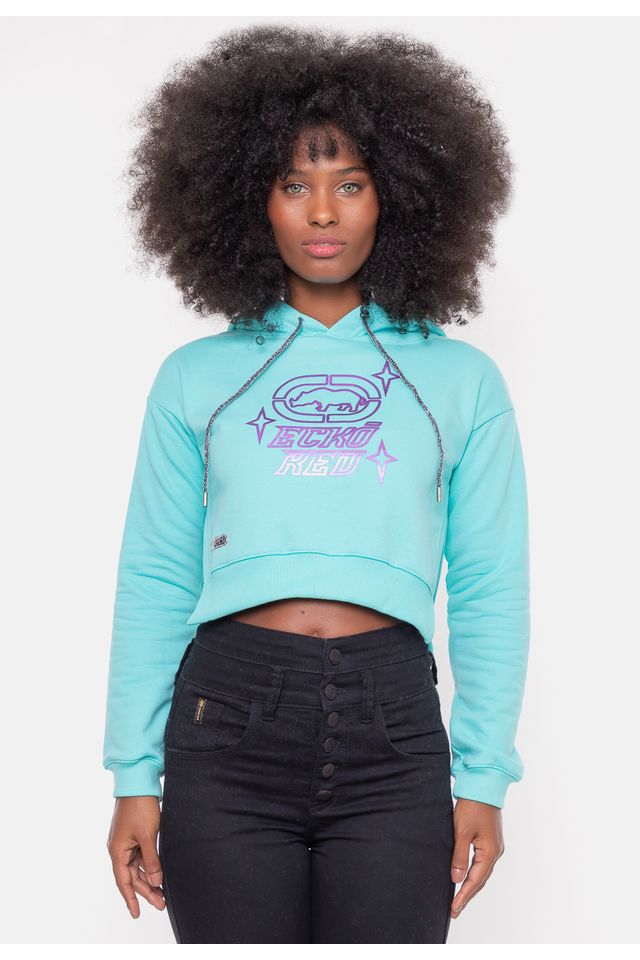 Moletom-Ecko-Feminino-Cropped-Chin-Verde