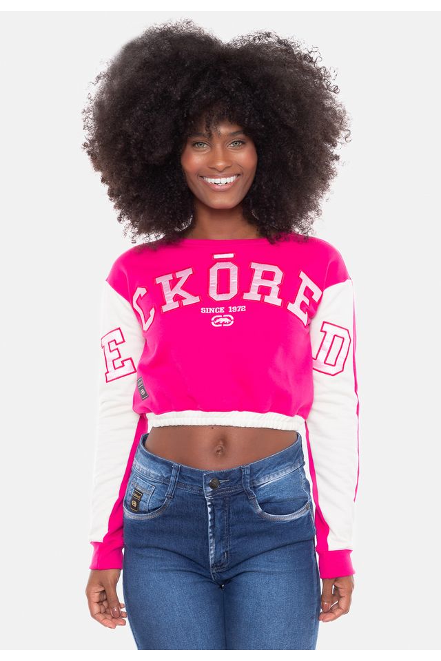 Moletom-Ecko-Feminino-Gola-Careca-Cropped-Rosa